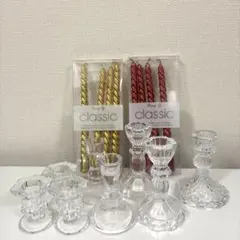 ガラス製キャンドルホルダー　キャンドル　ウェルカムスペース　結婚式　パーティー