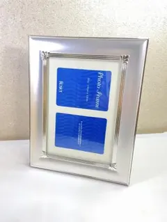 Rosier フォトフレーム 写真立て￼ シルバー 18×13㎝￼ 未使用新品￼のサムネイル