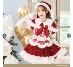 公*o様 ベルベットフルールパールサンタ　クリスマスコスプレ　Malymoon