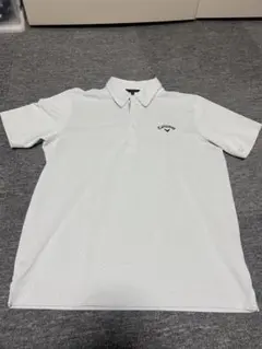 Callaway ポロシャツ LL 白ドット