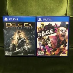 Deus Ex: Mankind Divided RAGE2 2本セット