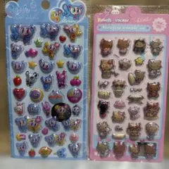 ボンボンドロップ ぷくシール　エンブル　日焼けキティ2枚セット