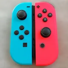 【超美品純正完動品】任天堂 Joy-Con コントローラー 青赤⑤