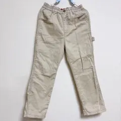 SATISFACTION ベージュ ロングパンツ　ボトムス 120cm