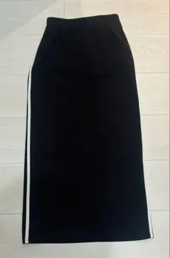 しまむら　タイトスカート　ロングスカート　ブラウン　M