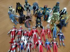 初代コンプ】ウルトラ怪獣シリーズ500 ソフビ まとめ売り 初代 