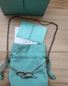 TIFFANY&Co ハードウェア細長リンクネックレス 美品 早い物勝ちです 