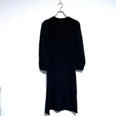 GRL グレイル　ロングワンピース　黒　Mサイズ　シンプル　レディース