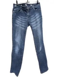 ダークブルースリムフィットデニム