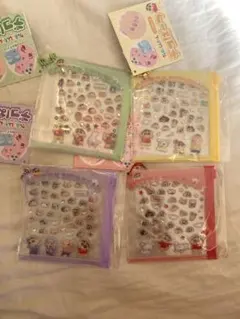 【即日発送/正規品】クレヨンしんちゃん デコパーツシール 4種類 ぷっくりシール
