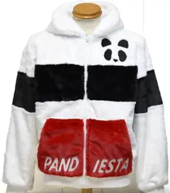 PANDIESTA JAPAN パンダになれる もこもこ ダウン パーカー
