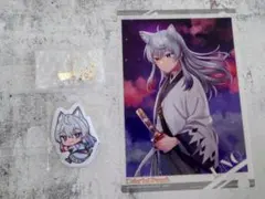 カラフルピーチ　どぬくクリアポスター、クリップ、マグネット