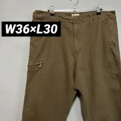 オリーブ ユーティリティパンツW36 Relaxed FitミリタリーA-206のサムネイル