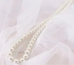 新品　パール　ネックレス　レディース　オシャレ　大人　キレイ