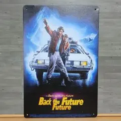 バックトゥザフューチャー ブリキ看板 OK2595