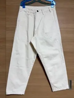《最終値下げ》EEL Products CHOP PANT ホワイト Sのサムネイル