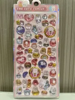 立体シール　うさぎ