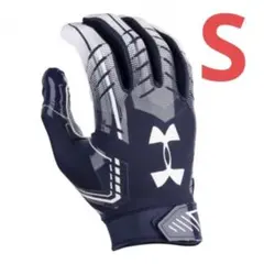 アメフト アンダーアーマー グローブ F6 ネイビー Sサイズ【新品】