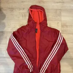 adidas climaproof ナイロンジャケット レッド