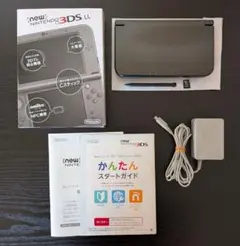 【下IPS】Newニンテンドー3DS LL メタリックブラック