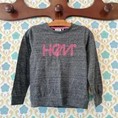 HeM ヘム 長袖Tシャツ スポーツウェア グレー 130cm