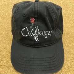 CHALLENGER SKULL HAND LOGO TWILL CAP