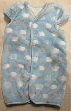 スリーパー　ベビー用　水色　冬