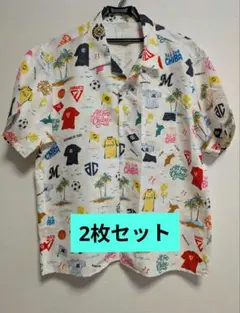 【非売品】千葉ロッテマリーンズ ALL FOR CHIBA アロハシャツのサムネイル