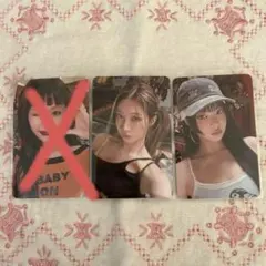 Le Sserafim spaghetti ユンジン　カズハ　ウンチェ　トレカ