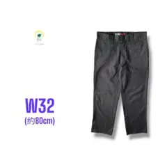【最終価格】Dickies 874 ワーク パンツ トラウザー ブラック W32