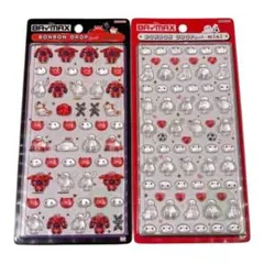 ボンボンドロップシール　mini ベイマックス 2種類　ボンボン　ドロップ