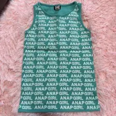 ANAP GIRL 総柄 タンクトップ XS