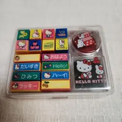 平成レトロ　ハローキティ スタンプセット