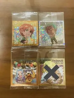 ワンピース ウエハース シール 名シーン選挙4枚セット