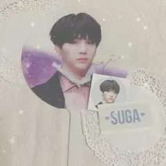 BTS ユンギ 透明うちわセット