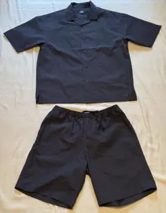 ノースフェイス アロハベント セットアップ黒M上下 THE NORTH FACE