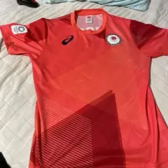 ASICS 日本代表 Tシャツ オレンジ 1852672