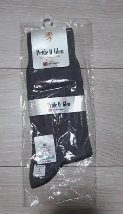 新品 Pride O Glen メンズ ソックス グレー