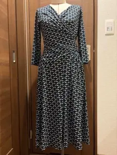 美品⭐︎EGERIE Mサイズ 七分袖ワンピース