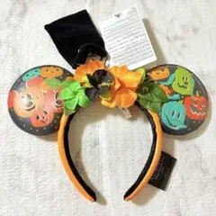 アウラニディズニー　ハロウィンカチューシャ　ハワイ・アウラニ限定　ライトアップ