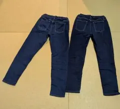 UNIQLOデニムパンツ2本セット☆150センチ☆