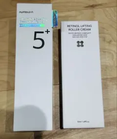 ナンバーズイン5 グルタチオントナー スキンアンドラブ レチノールクリーム
