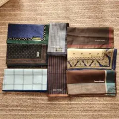 ブランドハンカチセット（pierre cardin, YSLなど）