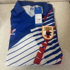 日本代表 ドーハ 1993 M adidas 新品 ユニフォーム KAZU - メルカリ