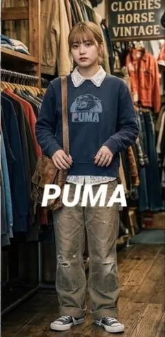 PUMA 90s プリントトレーナー