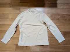 UNIQLO 長袖フリース生地 クリーム色 140