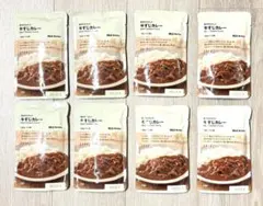 【送料無料】無印良品　牛すじカレー　8食　180g MUJI レトルトカレーのサムネイル