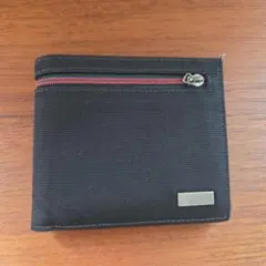 グッチ 財布 二つ折り キャンバス レザー シェリーライン カラー ロゴ 黒