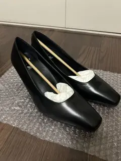 パンプス レディース　黒24.5