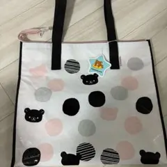 リラックマ ドット柄 トートバッグ